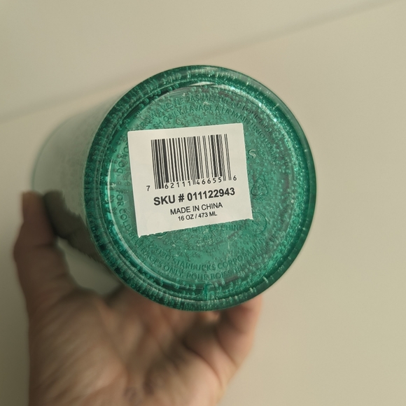 NWT Starbucks Green Bubble Ombre Tumbler - Picture 10 of 11